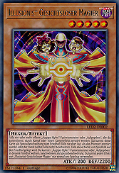 Illusionist Gesichtsloser Magier