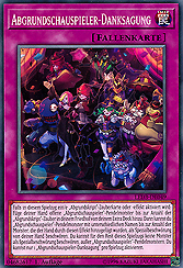 Abgrundschauspieler - Danksagung