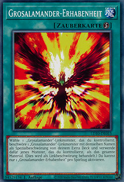 Grosalamander-Erhabenheit 