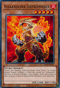Vulkanischer Zertrümmerer
