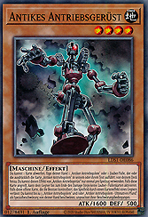 Antikes Antriebsgerüst