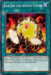 Karten des roten Steins