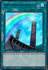 Regenbogenbrücke - Blau