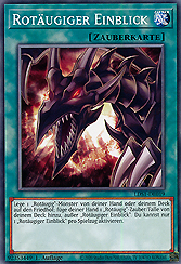 Rotäugiger Einblick