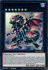 Rotäugiger Leuchtfeuer-Metalldrache - Blau