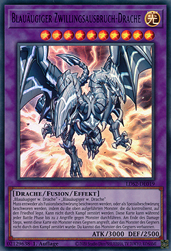 Blauäugiger Zwillingsausbruch-Drache