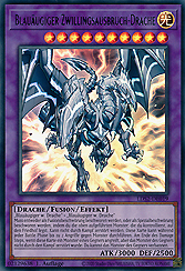 Blauäugiger Zwillingsausbruch-Drache