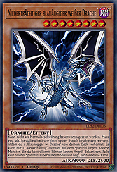 Niederträchtiger Blauäugiger Weißer Drache