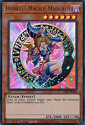 Dunkles Magier-Mädchen