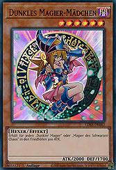 Dunkles Magier-Mädchen