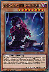 Gimmick-Marionette Porzellanpuppe