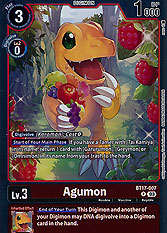 Digimon Agumon (X Antibody) BT11-062 U - Dimensional Phase Uncommon Card