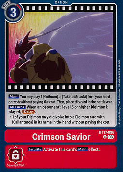 Crimson Savior