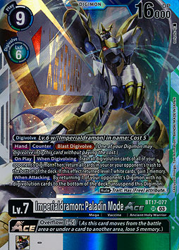 Imperialdramon: Paladin Mode Ace