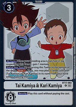 Tai Kamiya & Kari Kamiya