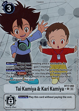 Tai Kamiya & Kari Kamiya