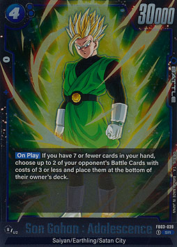 Son Gohan : Adolescence