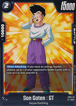 Son Goten : GT
