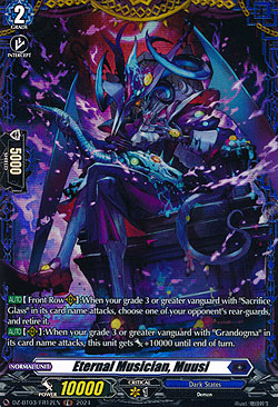 Eternal Musician, Muusi