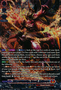 Fiery Immolation Dragon, Kotihblaze