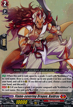 Flame-severing Dragon, Baldras
