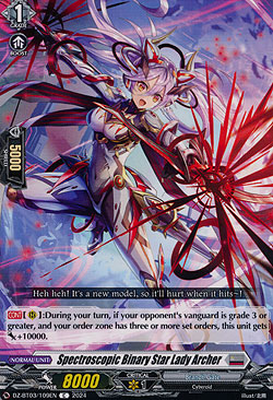 Lady Archer of Spectroscopic Binary Star