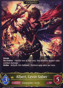 Albert, Levin Saber (Evolved)