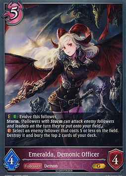 Emeralda, Demonic Officer
