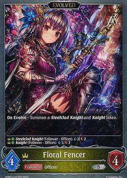 Floral Fencer (Evolved)