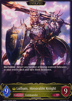 Latham, Honorable Knight (Evolved)