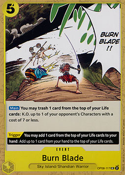 Burn Blade