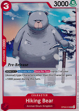 Hiking Bear