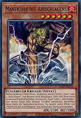 Manticore des Aufschlagens