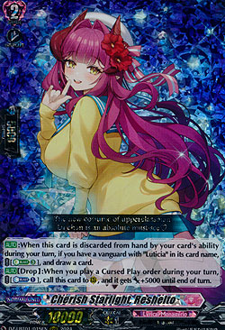 Cherish Starlight, Reshelto