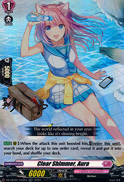 Clear Shimmer, Aura