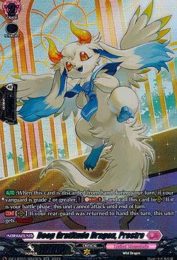 Deep Gratitude Dragon, Prestro