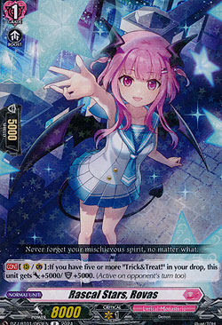 Rascal Stars, Rovas