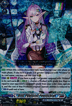 Blitz Publicist, Fentlichta