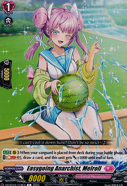 Bubbly Anarchist, Melroll