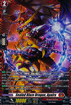 Sealed Blaze Dragon, Apalra