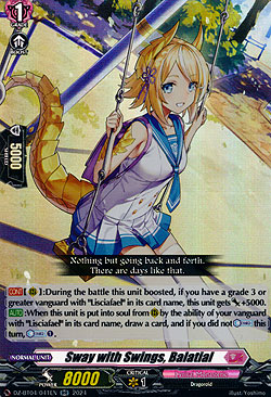 Sway with Swings, Balatial