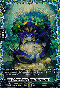 Sylvan Horned Beast, Mayaarasy