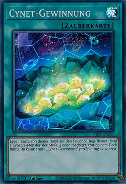 Cynet-Gewinnung 