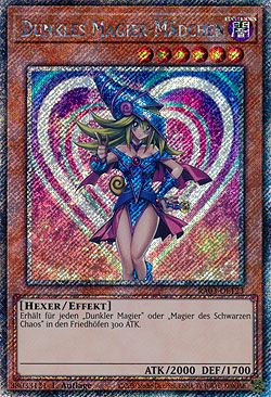 Dunkles Magier-Mädchen