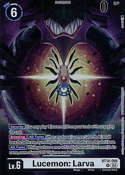 Lucemon: Larva