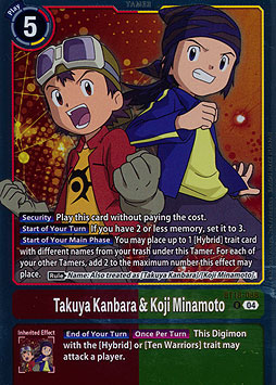 Takuya Kanbara & Koji Minamoto