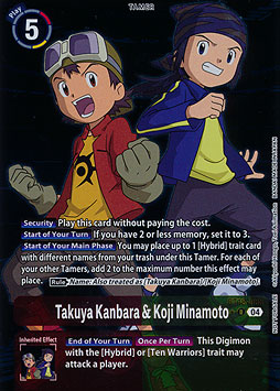 Takuya Kanbara & Koji Minamoto
