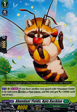 Abundant Yields, Apeace Raccuroon
