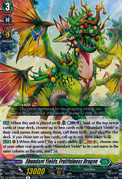 Abundant Yields, Fruitfulness Dragon