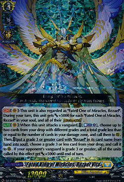 Fated King of Miracles, Rezael Vita